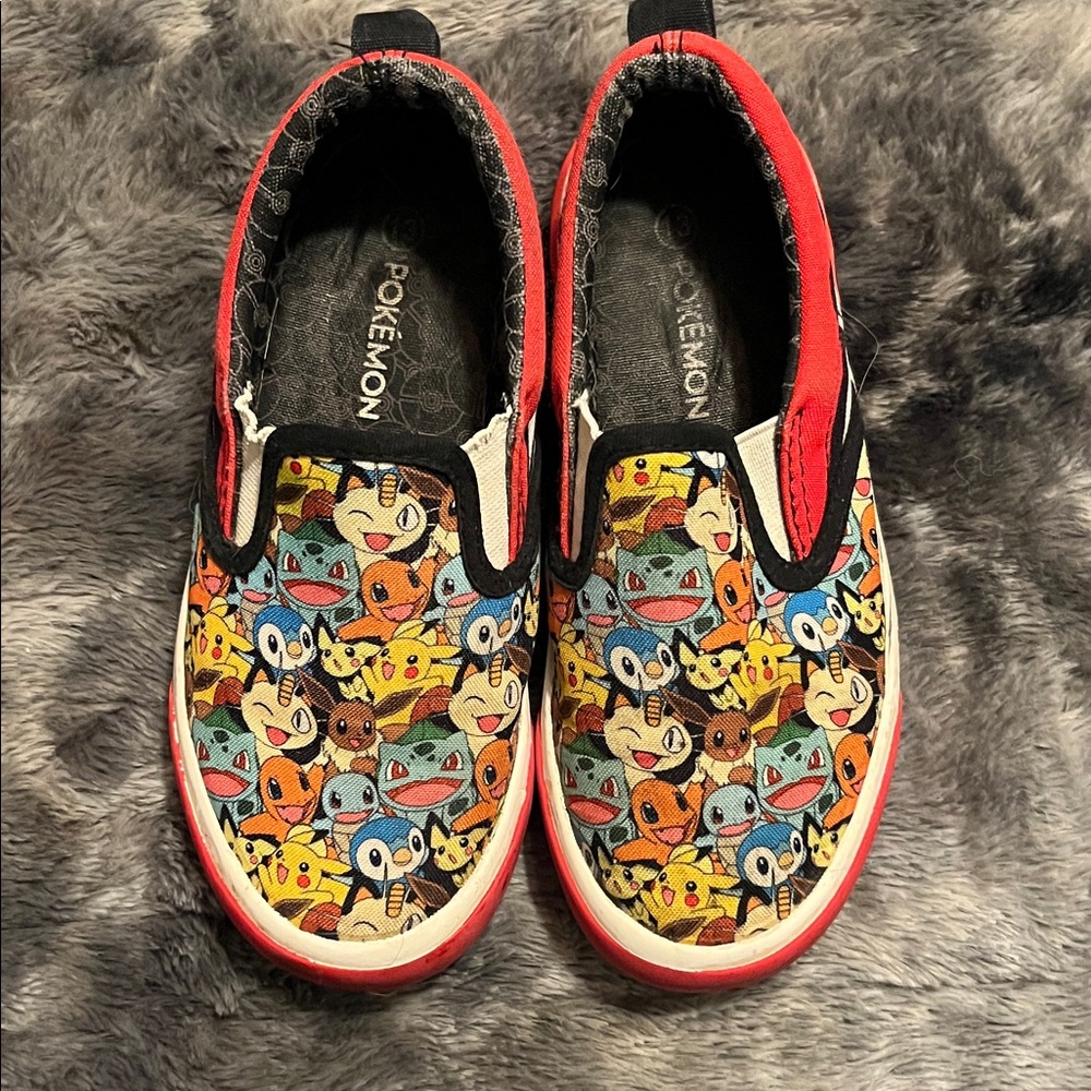 Pokemon Kids Slip-On Sneakers - Ground Up
